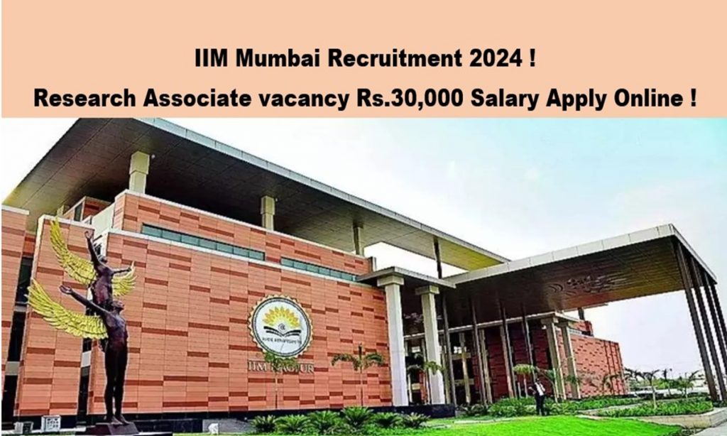 iim mumbai recruitment 2024