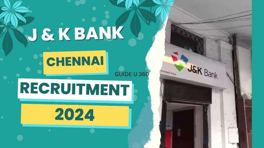 Jammu & Kashmir Bank Recruitment 2024! Notification Out, Apply Online for Apprentice Jobs  !